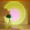 LuminousCharm® | Rainbow sunset projector lamp